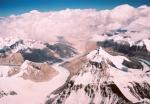 Вид с Эвереста на Тибет